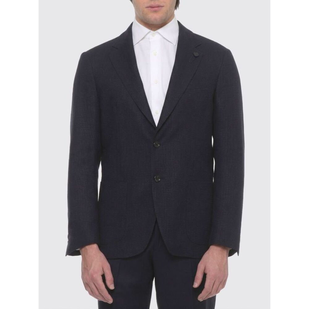 Lardini Jacket Men Blue